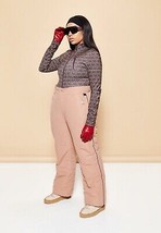 MISSGUIDED Camel Sports Contrast Ski Trousers UK 4 (MSGD2-8) - $41.79