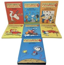 Charlie Brown&#39;s ‘Cyclopedia Set 1-7 Vintage 1980s Super Questions &amp; Answers - £12.80 GBP