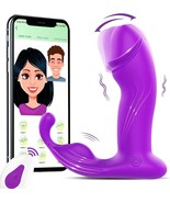 Vibrating &amp; Wiggling Wearable Clitoral Remote Control Vibrator for Panties - £20.53 GBP