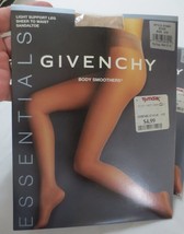 Givenchy pantyhose Light Support Leg Sheer Sandaltoe Nude Sz C/D - £7.86 GBP