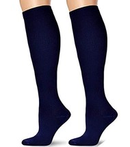 HardyDev Graduated Zipper Compression Socks for Women &amp; Men Boost Endura... - $9.40