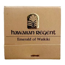 Hawaiian Regent Emerald Hotel Waikiki Vintage Matchbook Diamond Head Ful... - $24.99