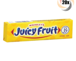 20x Packs Wrigley&#39;s Juicy Fruit Chewing Gum ( 5 Sticks Per Pack ) Fast S... - $13.64