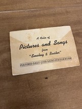 Pictures &amp; Songs Smokey &amp; Buster KOAM Radio Pittsburg Kansas - £10.61 GBP