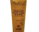 Shea Moisture Raw Shea Butter Hydrating Facial Wash &amp; Scrub 4oz (1 Tube) - £23.25 GBP