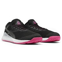 Reebok Women&#39;s Nano 9 Cross Trainer Sneaker H00758 Black/Pink Size 5M - £49.17 GBP