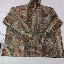 Stearns RN#98154 Men's Hooded Rain Jacket Camo Polyvinyl Vinyl Coat Size XL image 14