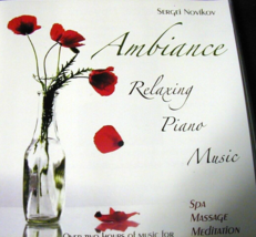 Novikov Ambiance Relaxing Piano Music Spa Massage Meditation CD New Sealed - £13.47 GBP