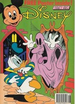Disney Magazine #155 UK London Editions 1989 Color Comic Stories VERY FINE+ - $11.64