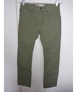 LEVIS 511 GIRL&#39;S ARMY GREEN SLIM PANTS-16R-BARELY WORN-100% COTTON-COOL/... - $11.66 CAD