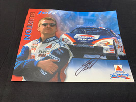 NASCAR Jeff Burton 8x10 Autograph Citgo Racing #99 KG - $236.14 MXN