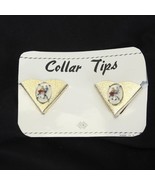 Square Dance Collar Points Tips Tabs Western Shirt Gold Color - $215.90 MXN