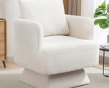 Teddy Swivel Accent Chair, Beige - $342.99