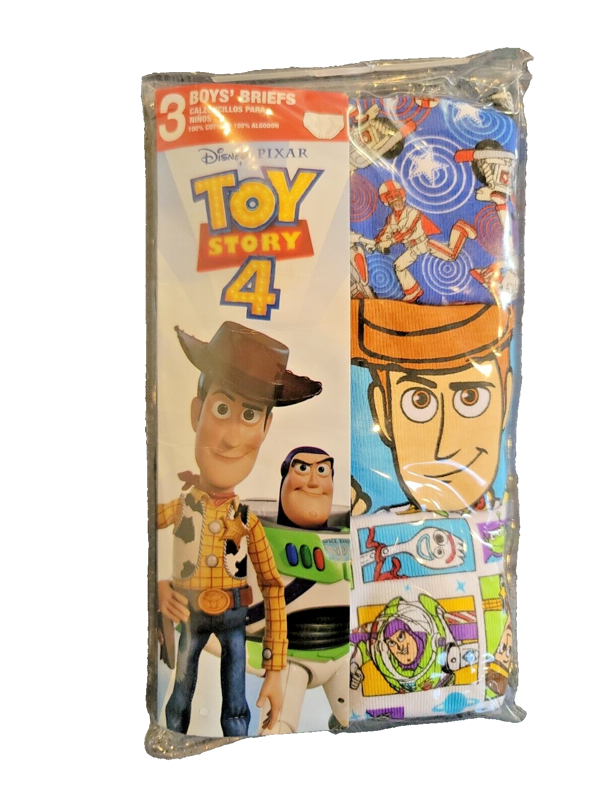 Primary image for Disney PIXAR Toy Story 4 Boys' Cotton Briefs | Size 6 | 3 Pack