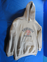 FM ITALY UNIVERSITA ROMA STUDI UNIVERSITARI ROMA LIGHT GRAY HOODIE SWEAT... - $43.55