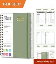 Elegant 2026 Academic Planner - Weekly &amp; Monthly Organizer A5 Size 6.3''... - $22.72