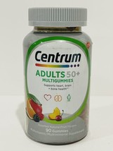 Centrum Silver Adults 50+ Multivitamin 90 Gummies - Heart Brain Bone - Exp 6/25 - £11.01 GBP