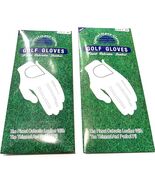 2 Pack Cabretta Leather Men Golf Gloves Left Hand - $18.34
