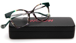 NEW WOOW Voulez Vous 1 Col 0176 Green Tortoise EYEGLASSES 49-17-143mm B41mm - $171.49