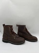 CODY JAMES MEN&#39;S LACE-UP WESTERN SOFT TOE WORK BOOTS Brown Size 10D - $64.34