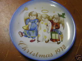 NIB-Schmid Hummel Collector Plate Christmas 1978..........FREE Postage Usa - £14.30 GBP