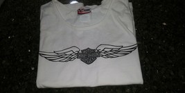 HARLEY DAVIDSON XL CHASE AUTHENTICS WHITE  sleeveless - $2.91