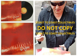Robert Smith signed The Cure Kiss Me, Kiss Me, Kiss Me album Vinyl Record proof - £593.51 GBP
