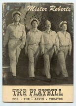 Playbill Mister Roberts 1948 Henry Fonda David Wayne Robert Keith  - $13.86