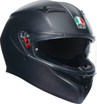 AGV Adult Street K3 Mono Helmet Matte Black 2XL - £215.51 GBP
