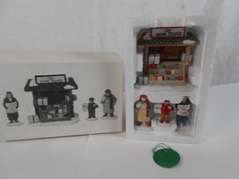 Dept 56 Heritage Village Accessories Set of 4 City News Stand 5971-4 w/B... - £18.52 GBP