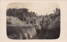French WW1 Soldiers In Trench~Photo Postcard - £5.67 GBP