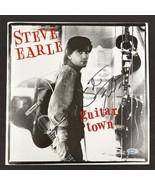 Steve Earle Signed Guitar Town LP Vinyl PSA/DNA Album Autographed - £199.24 GBP