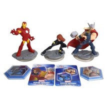 Disney Infinity Figures 2.0 MARVEL 3 Figures 2 Power Discs Plus Cards - £9.39 GBP