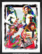 Van Halen Rock Music Poster Print Wall Art 18x24 - £21.58 GBP