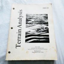 Terrain Analysis FM 5-33 July 1990 Paperback Department of the Army USA - $9.89