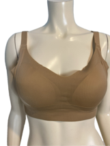 NIP Women&#39;s Comfort Bra With Removable Soft Cups 3XL Tan - $341.94 MXN