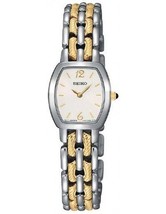 NEW* Seiko Womens SUJC31 Two-Tone Bracelet Quartz watch MSRP $250! - $112.50