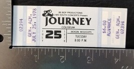 Journey / Steve Perry - Vintage July 25, 1978 Unused Whole Concert Ticket - £38.53 GBP