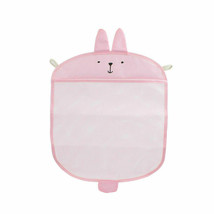 Baby Bath Time Cute Toy Tidy Storage Suction Bag Cup Bathroom Organiser Pink - £5.36 GBP