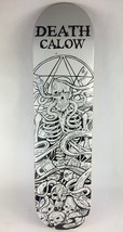  Calow Death Skull Pro deck - Death Skateboards 8.5 &quot; with grip  - £35.51 GBP