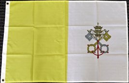 M 3x5 Vatican City Flag Holy See Papal State Pope Rome Italy Roman Catholic Chur - £3.82 GBP