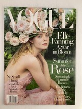 Vogue Magazine June 2017 Elle Fanning A Star in Bloom No Label - £14.90 GBP