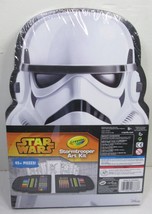 Disney Star Wars Storm Trooper Art Kit 45 Pieces Crayola - New - £10.62 GBP