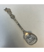 925 Sterling Silver Collectible 4.25” Spoon Budapest Souvenir Vajdahunya... - $27.67