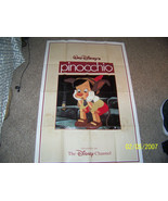 cool disney movie poster  -exclusively from the disney channel {pinocchio} - £7.86 GBP