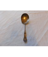 Vintage 1881 Rogers A1 Floral Pattern Serving Spoon Silver Plate Pre-owned - £12.14 GBP