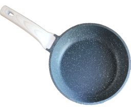 CAROTE ~ 11&quot; Frying Pan ~ Nonstick ~ BLACK ~ Granite ~ Aluminum ~ Bakelite - £33.63 GBP