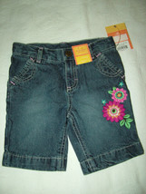 Sonoma Baby Girl Denim Shorts. Medium Wash. Adjustable Waist.Size 12 months. NWT - $11.87
