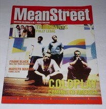 Coldplay Mean Street Magazine Vintage 2001 The Donnas Marilyn Manson Frank Black - £27.56 GBP