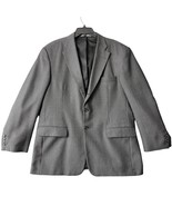 Haggar Collections Three Button Single Breasted Blazer Men&#39;s Size 44R Wo... - $8.10